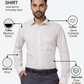 Raymond Men Fawn Slim Fit Printed Formal Shirt
