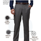 Park Avenue Men Khaki Smart Fit Solid Trouser