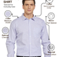 Park Avenue Men Violet Slim Fit Checks Formal Shirt