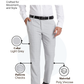 Park Avenue Men Grey Smart Fit Checks Trouser