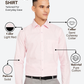 Raymond Men Red Slim Fit Solid Formal Shirt