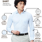 Park Avenue Men Green Slim Fit Structure Formal Shirt