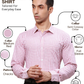 Park Avenue Men Pink Slim Fit Checks Formal Shirt