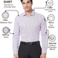 Park Avenue Men Red Slim Fit Solid Formal Shirt