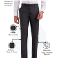 Park Avenue Men Grey Smart Fit Pick-A-Pick Trouser