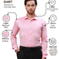 Park Avenue Men Pink Slim Fit Dobby Formal Shirt