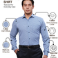 Park Avenue Men Blue Slim Fit Checks Formal Shirt