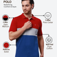 Raymond Men Maroon Contemporary Fit Solid Polo Neck Collar T-Shirt