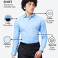 Park Avenue Men Blue Slim Fit Solid Casual Shirt