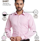 Park Avenue Men Pink Slim Fit Checks Formal Shirt