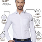 Park Avenue Men Blue Slim Fit Stripe Formal Shirt