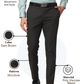 Raymond Men Brown Slim Fit Structure Trouser