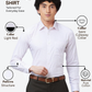 Raymond Men Pink Slim Fit Structure Formal Shirt