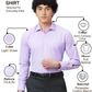 Park Avenue Men Purple Slim Fit Fil-A-Fil Formal Shirt