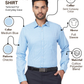 Park Avenue Men Blue Slim Fit Checks Formal Shirt