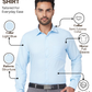 Park Avenue Men Blue Slim Fit Self Design Formal Shirt