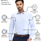 Park Avenue Men Blue Slim Fit Structure Formal Shirt