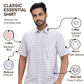 Colorplus Men Pink Tailored Fit Checks Casual Shirt