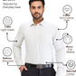 Park Avenue Men Green Slim Fit Structure Formal Shirt