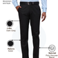 Raymond Men Grey Slim Fit Solid Trouser