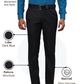 Raymond Men Grey Slim Fit Structure Trouser