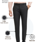 Raymond Men Brown Slim Fit Structure Trouser