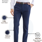 Raymond Men Blue Slim Fit Checks Trouser