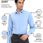 Raymond Men Blue Slim Fit Solid Formal Shirt