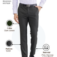 Raymond Men Green Slim Fit Solid Trouser