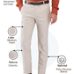 Raymond Men Brown Slim Fit Checks Trouser