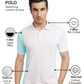 Parx Men Pink Regular Fit Cut & Sew Polo Neck Collar T-Shirt