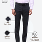 Raymond Men Blue Slim Fit Checks Trouser