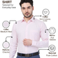 Raymond Men Red Slim Fit Checks Formal Shirt