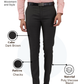 Raymond Men Brown Slim Fit Checks Trouser