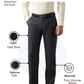 Park Avenue Men Blue Regular Fit Twill Trouser