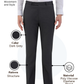 Park Avenue Men Grey Super Slim Fit Structure Trouser
