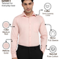 Raymond Men Red Slim Fit Solid Formal Shirt