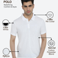 Park Avenue Men White Slim Fit Solid Polo Neck Collar T-shirt