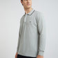 Colorplus Grey Solid Regular Fit Cotton T-Shirt