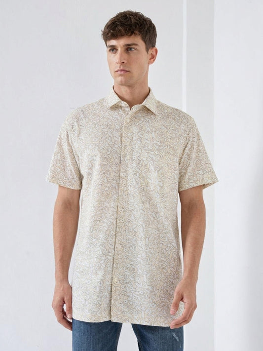 Colorplus Yellow Casual Shirt