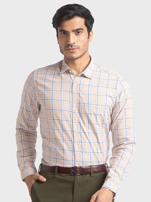 Colorplus Brown Casual Shirt 