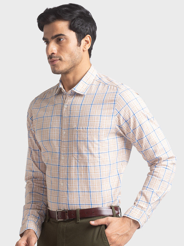 Colorplus Brown Casual Shirt 