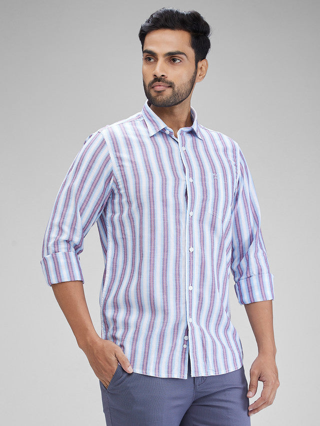 Colorplus Blue Casual Shirt 