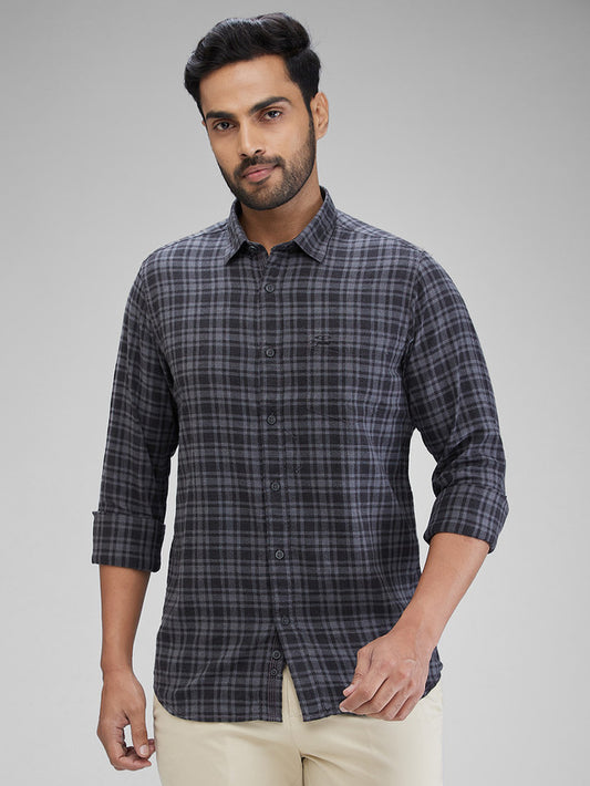 Colorplus Grey Casual Shirt 