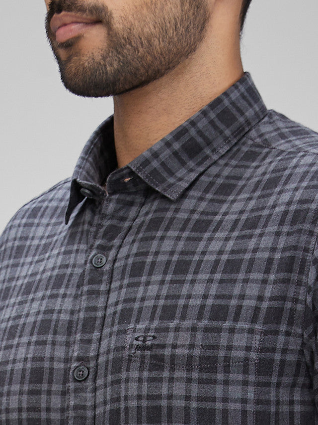 Colorplus Grey Casual Shirt 