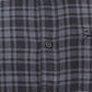 Colorplus Grey Checks Slim Fit Cotton Casual Shirt