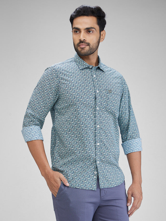 Colorplus Blue Casual Shirt 