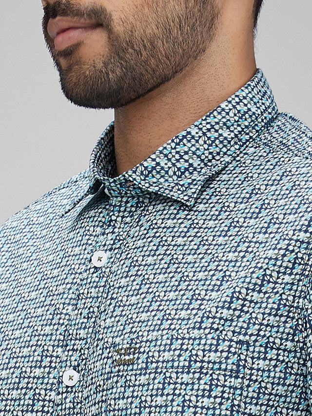 Colorplus Blue Casual Shirt 