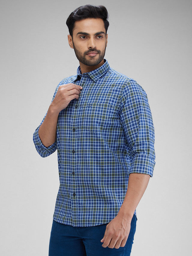 Colorplus Blue Casual Shirt 