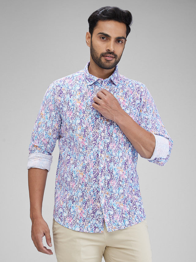 Colorplus Blue Casual Shirt 